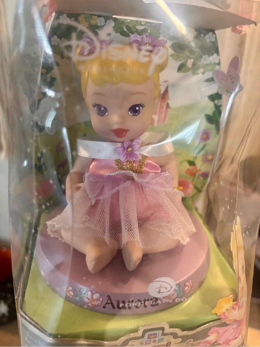 Disney Aurora Nursery 2006 porcelain doll. New in box! Vintage!